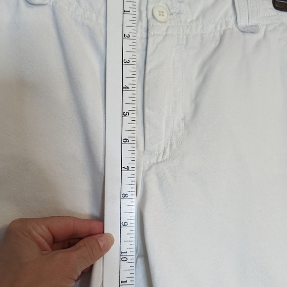 Caribbean Joe Petites Let Go women's shorts size 8P Bermuda Cargo pockets - Picture 2 of 7